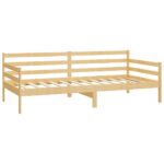 vidaXL Denná posteľ, borovicový masív 90x200 cm – Obrázok 5
