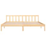 vidaXL Posteľný rám, borovicový masív 180x200 cm, 6FT Super King – Obrázok 4