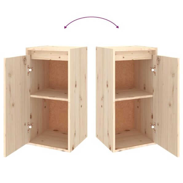 vidaXL Nástenné skrinky 2 ks 30x30x60 cm masívna borovica – Obrázok 10