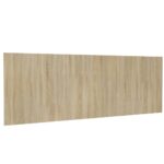 vidaXL Čelo postele dub sonoma 240x1,5x80 cm spracované drevo – Obrázok 2