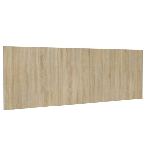 vidaXL Čelo postele dub sonoma 240x1,5x80 cm spracované drevo – Obrázok 2