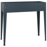 vidaXL Záhradný kvetináč 100,5x40,5x90 cm pozinkovaná oceľ – Obrázok 2