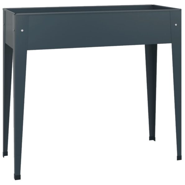 vidaXL Záhradný kvetináč 100,5x40,5x90 cm pozinkovaná oceľ – Obrázok 2