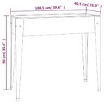 vidaXL Záhradný kvetináč 100,5x40,5x90 cm pozinkovaná oceľ – Obrázok 6