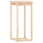 vidaXL 3-dielna barová súprava borovicový masív – Obrázok 7