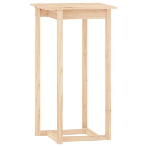 vidaXL 3-dielna barová súprava borovicový masív – Obrázok 7