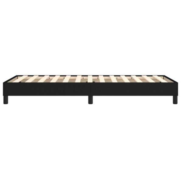 vidaXL Rám na boxspring posteľ čierny 90x190 cm látka – Obrázok 6
