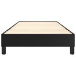 vidaXL Posteľný rám s boxspringom čierny 90x200 cm umelá koža – Obrázok 5
