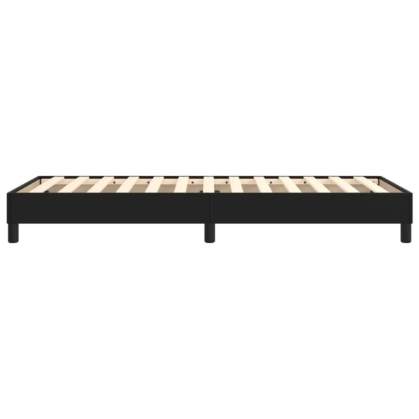 vidaXL Posteľný rám s boxspringom čierny 90x200 cm umelá koža – Obrázok 6