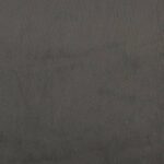 vidaXL Rám na boxspring posteľ tmavosivý 140x190 cm zamat – Obrázok 8