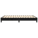 vidaXL Posteľný rám s boxspringom čierna 140x190 cm zamat – Obrázok 6