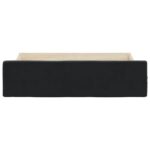 vidaXL Posteľné zásuvky 2 ks čierne kompozitné drevo a zamat – Obrázok 4