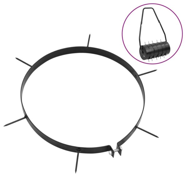 vidaXL Svorky do prevzdušňovača trávnika 5 ks s hrotmi Ø30cm železo – Obrázok 2