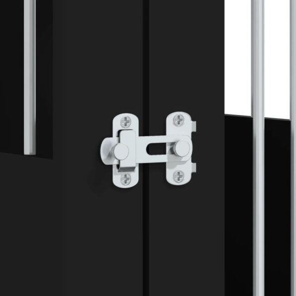 vidaXL Nábytková prepravka pre psa čierna 45x62x59 cm kompozitné drevo – Obrázok 11