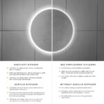 Nimco LED zrcadlo 1200x700 se dvěma dotykovými senzory – Obrázok 7