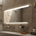 Nimco LED zrcadlo 1400x700 se dvěma dotykovými senzory