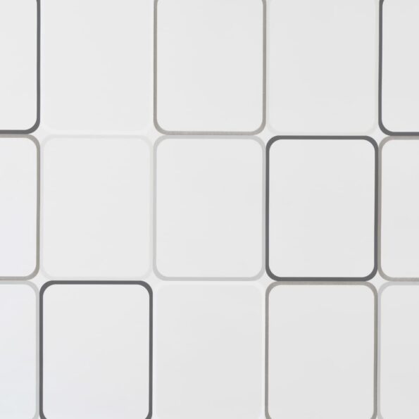 vidaXL Sprchová roleta, 80x240 cm, štvorcový vzor – Obrázok 2