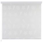 vidaXL Sprchová roleta, 80x240 cm, vzor morských živočíchov – Obrázok 3