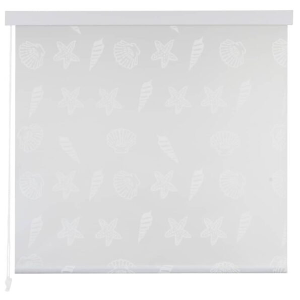 vidaXL Sprchová roleta, 80x240 cm, vzor morských živočíchov – Obrázok 3