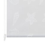 vidaXL Sprchová roleta, 80x240 cm, vzor morských živočíchov – Obrázok 6
