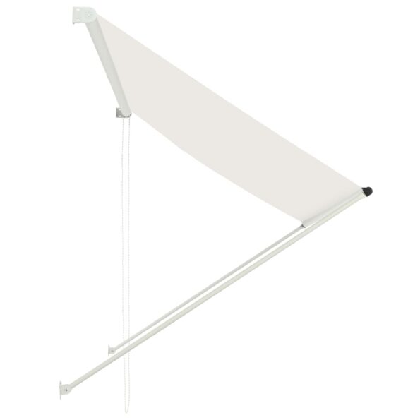 vidaXL Zaťahovacia markíza 200x150 cm krémová – Obrázok 3