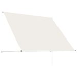 vidaXL Zaťahovacia markíza 200x150 cm krémová – Obrázok 4