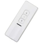 vidaXL Zaťahovacia markíza s motorom 400 cm modro-biela – Obrázok 3