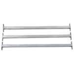 vidaXL Nastaviteľné bezpečnostné okenné lišty 3 ks 710 - 1200 mm – Obrázok 3