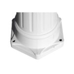 Záhradné trojramenné stĺpové svietidlo Kingston biele, 215 cm – Obrázok 6