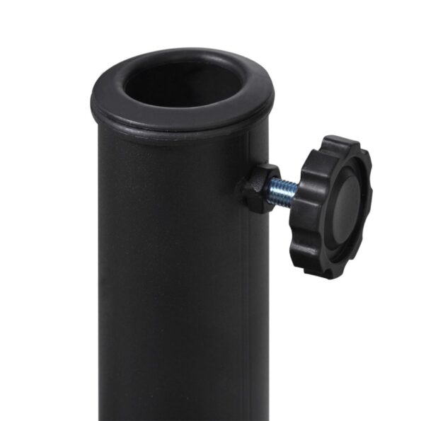 Polkruhová základňa pre slnečník vyrobená z živice – Obrázok 2