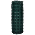 vidaXL Euro plot, oceľ 25x1,0 m, zelený – Obrázok 3