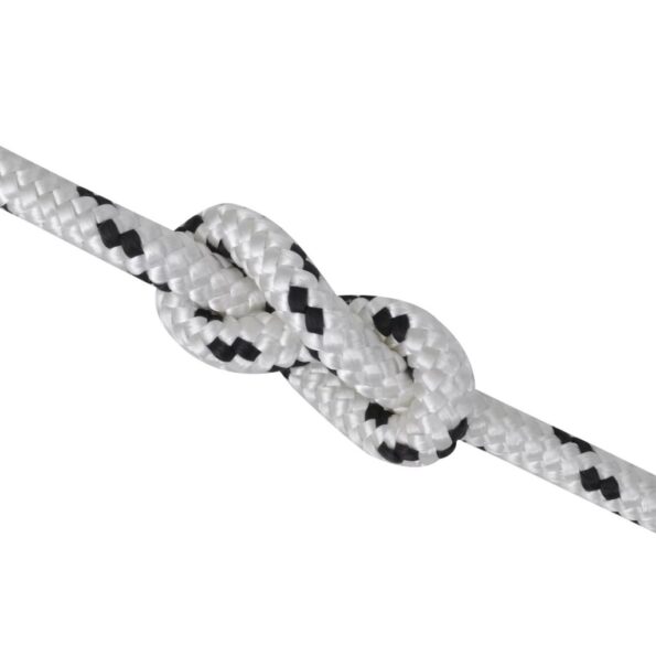 vidaXL Spletané lodné lano, polyester 8 mm x 50 m – Obrázok 2