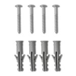 Čierny rebríkový radiátor na centrálne vykurovanie, rovný 500x1160 mm – Obrázok 8