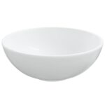 vidaXL Umývadlo biele 28x28x10 cm keramické – Obrázok 5