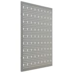 vidaXL Nástenné závesné panely na náradie 3 ks 40x58 cm oceľové – Obrázok 5