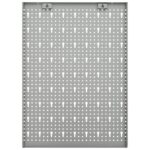 vidaXL Nástenné závesné panely na náradie 3 ks 40x58 cm oceľové – Obrázok 6