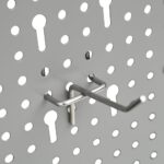 vidaXL Nástenné závesné panely na náradie 3 ks 40x58 cm oceľové – Obrázok 9