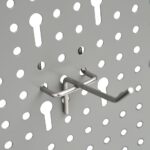 vidaXL Nástenné závesné panely na náradie 4 ks 40x58 cm oceľové – Obrázok 8