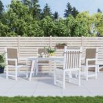 vidaXL Podložky na záhradné stoličky, nízke operadlo 4 ks 100x50x3 cm