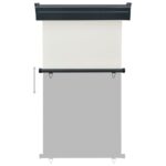 vidaXL Bočná markíza na balkón 100x250 cm, krémová – Obrázok 5