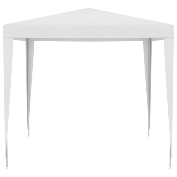 vidaXL Párty stan 2,5x2,5 m, biely – Obrázok 5