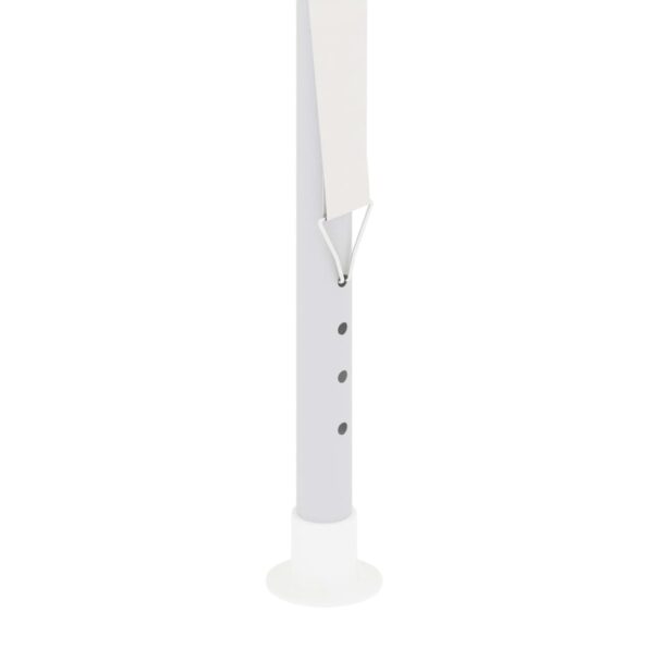 vidaXL Párty stan 2,5x2,5 m, biely – Obrázok 6