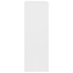 vidaXL Komoda so 6 zásuvkami, biela 50x34x96 cm, kompozitné drevo – Obrázok 5