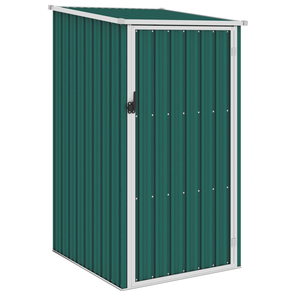 VXL8719883811390_a_en_hd_1.jpg vidaXL Záhradná kôlňa zelená 87x98x159 cm pozinkovaná oceľ – Obrázok 1