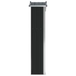 vidaXL Záhradná kôlňa antracitová 116x45x175 cm pozinkovaná oceľ – Obrázok 6