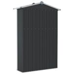 vidaXL Záhradná kôlňa antracitová 116x45x175 cm pozinkovaná oceľ – Obrázok 7