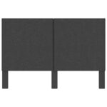 vidaXL Čelo postele tmavosivé 180x200 cm látkové – Obrázok 4