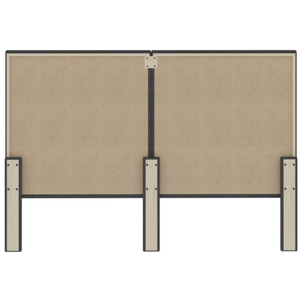 vidaXL Čelo postele tmavosivé 180x200 cm látkové – Obrázok 5