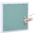 vidaXL Prístupový panel s hliníkovým rámom a sadrokartónom 300x300 mm – Obrázok 2
