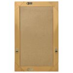 vidaXL Nástenné zrkadlo v barokovom štýle 50x80 cm zlaté – Obrázok 3